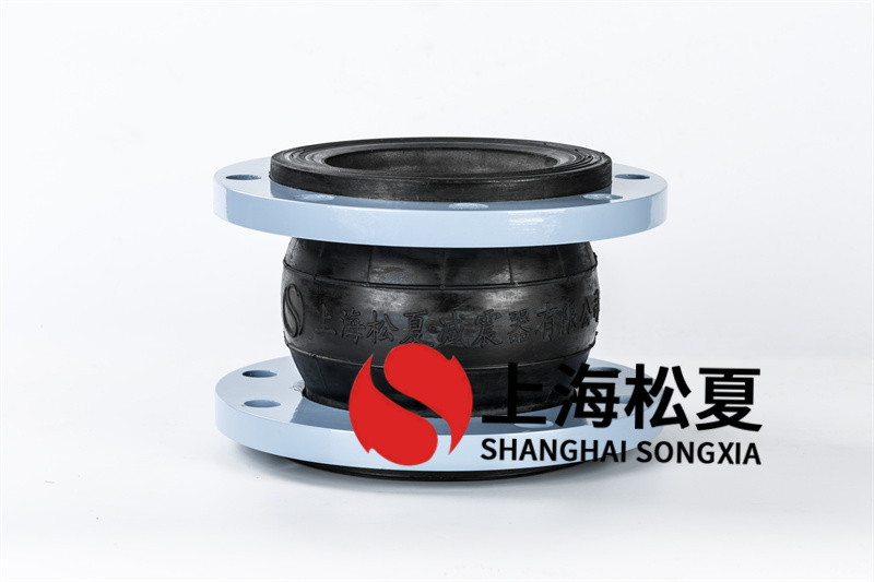 除塵車(chē)間安裝單球可曲撓橡膠軟連接